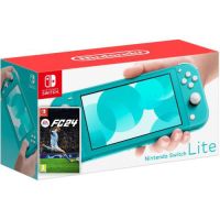 Nintendo Switch Lite Turquoise + Игра EA SPORTS FC 24 (русская версия)