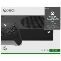 Microsoft Xbox Series S 1Tb Carbon Black + Xbox Game Pass Ultimate (12 місяців)