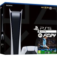 Sony PlayStation 5 White 825Gb Digital Edition + EA SPORTS FC 24 (російська версія)