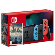Nintendo Switch Neon Blue-Red (Upgraded version) + Игра Hogwarts Legacy (русские субтитры)