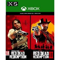 Red Dead Redemption & Red Dead Redemption 2 Bundle (ваучер на скачування) (російські субтитри) (Xbox One, Xbox Series S, X)