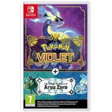 Pokemon Violet + The Hidden Treasure of Area Zero DLC (англійська версія) (Nintendo Switch)