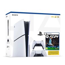 Sony PlayStation 5 Slim 1Tb + EA SPORTS FC 24 (російська версія) + DualSense (White)