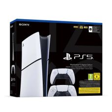 Sony PlayStation 5 Slim Digital Edition 1Tb + DualSense (White) 