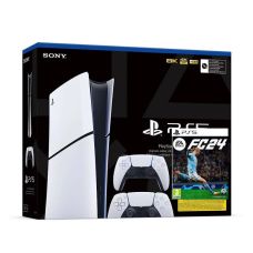 Sony PlayStation 5 Slim Digital Edition 1Tb + EA SPORTS FC 24 (російська версія) + DualSense (White)