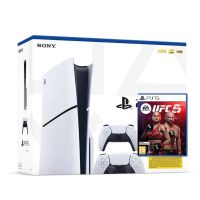 Sony PlayStation 5 Slim 1Tb + UFC 5 (английская версия) + DualSense (White)