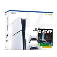 Sony PlayStation 5 Slim 1Tb + EA SPORTS FC 24 (code) (русская версия) + DualSense (White)