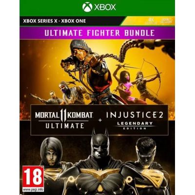 Mortal Kombat 11 Ultimate + Injustice 2 Legendary Edition Bundle (російські субтитри) (ваучер на скачування) (Xbox One, Xbox Series S, X)