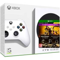 Microsoft Xbox Series S 512Gb + Mortal Kombat 11 Ultimate + Injustice 2 Legendary Edition (російські субтитри)