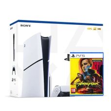 Sony PlayStation 5 Slim 1Tb + Cyberpunk 2077 Ultimate (украинские субтитры) 