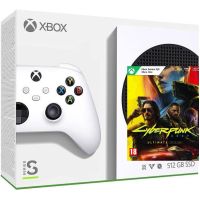 Microsoft Xbox Series S 512Gb + Cyberpunk 2077 Ultimate (українські субтитри)