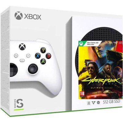 Microsoft Xbox Series S 512Gb + Cyberpunk 2077 Ultimate (українські субтитри)