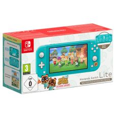 Nintendo Switch Lite Turquoise Limited Edition + Игра Animal Crossing: New Horizons (DIGITAL) (русская версия)