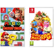 Игра Mario vs Donkey Kong + Super Mario RPG Double Pack (английские версии) (Nintendo Switch)