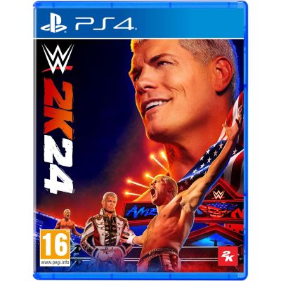 Гра WWE 2K24 (англійська версія) (PS4)