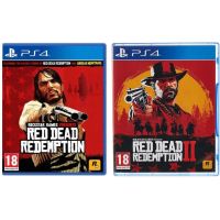 Игра Red Dead Redemption + Red Dead Redemption 2 (русские субтитры) (PS4) Bundle