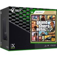 Игровая консоль Microsoft Xbox Series X 1Tb + GTA V (русские субтитры)