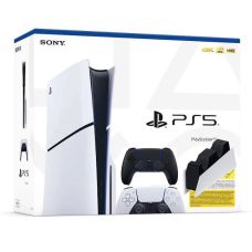 Игровая консоль Sony PlayStation 5 Slim 1Tb + DualSense (Midnight Black) + Charging Station