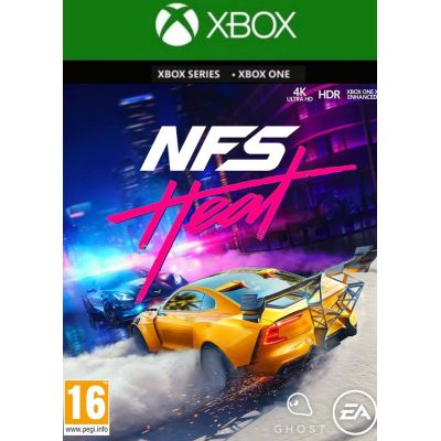 Гра Need for Speed: Heat (ваучер на скачування) (російська версія) (Xbox One, Xbox Series X, S)