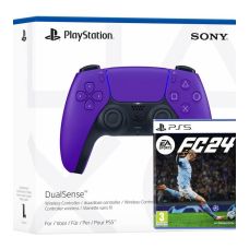 Геймпад Sony DualSense (Purple) + Игра EA Sports FC 24 (русская версия)