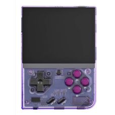 Игровая консоль MIYOO MINI PLUS + 8000 Игр 64GB (Purple Transparent)