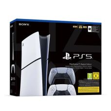 Ігрова консоль Sony PlayStation 5 Slim Digital Edition 1Tb + DualSense (Sterling Silver) 