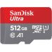 Карта памяти SanDisk MicroSD 512Gb Ultra microSDXC, 150MB/s, UHS-I, C10, U1, Full HD, A1 (SDSQUAC-512G-GN6MN) фото  - 0