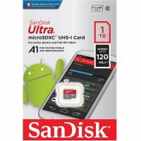 Карта памяти SanDisk MicroSD 1Tb Ultra microSDXC, 150MB/s, UHS-I, C10, U1, Full HD, A1 (SDSQUAC-1T00-GN6MN)