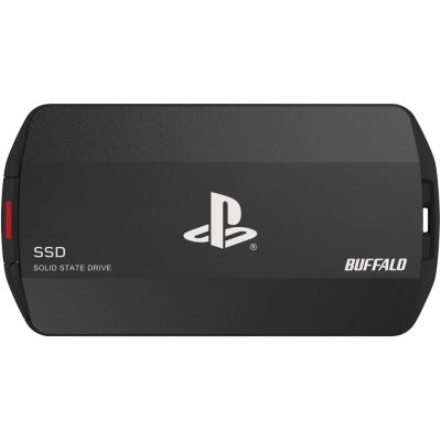 Внешний жесткий диск для PlayStation 5 BUFFALO External SSD 1 TB USB 3.2 Gen2 Type A and C