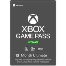 Xbox Game Pass Ultimate - 13 місяців (Xbox One, Series, Windows 10/11) підписка для всіх регіонів та країн