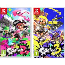 Игра Splatoon 2 + Splatoon 3 Double Pack (русские версии) (Nintendo Switch)