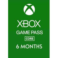 Подписка Xbox Game Pass Core (6 месяцев)