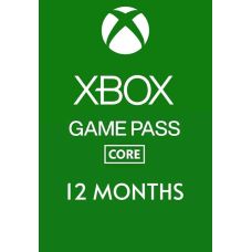 Подписка Xbox Game Pass Core (12 месяцев)