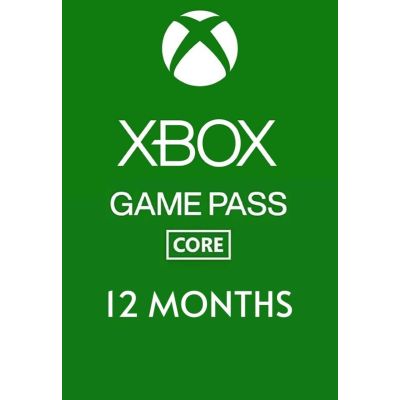 Подписка Xbox Game Pass Core (12 месяцев)