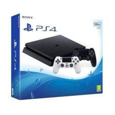 Ігрова консоль Sony Playstation 4 Slim 500Gb + DualShock 4 (Version 2) (white)