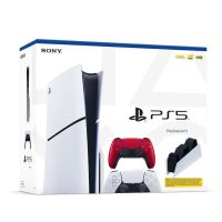 Ігрова консоль Sony PlayStation 5 Slim 1Tb + DualSense (Volcanic Red) + Charging Station