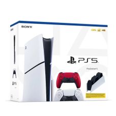 Ігрова консоль Sony PlayStation 5 Slim 1Tb + DualSense (Volcanic Red) + Charging Station