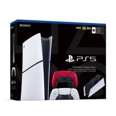 Ігрова консоль Sony PlayStation 5 Slim Digital Edition 1Tb + DualSense (Volcanic Red) + Charging Station