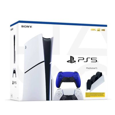 Ігрова консоль Sony PlayStation 5 Slim 1Tb + DualSense (Cobalt Blue) + Charging Station