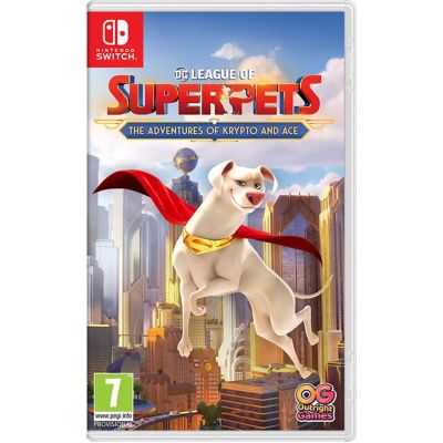 Гра DC League of Super Pets: Adventures of Krypto and Ace (російська версія) (Nintendo Switch)