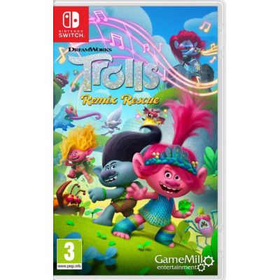 Игра DreamWorks Trolls Remix Rescue (английская версия) (Nintendo Switch)