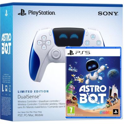 Геймпад Sony DualSense (Astro Bot Limited Edition) + Гра Astro Bot (українські субтитри) Геймпад Sony DualSense (Astro Bot Limited Edition) + Гра Astro Bot (українські субтитри)