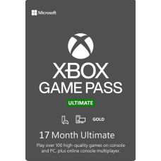 Xbox Game Pass Ultimate - 17 месяцев (Xbox One, Series, Windows 10/11) подписка для всех регионов и стран