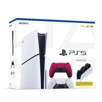 Ігрова консоль Sony PlayStation 5 Slim 1Tb + DualSense (Cosmic Red) + Charging Station