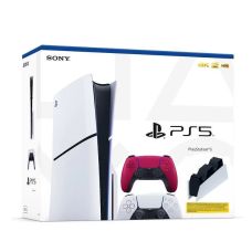 Ігрова консоль Sony PlayStation 5 Slim 1Tb + DualSense (Cosmic Red) + Charging Station