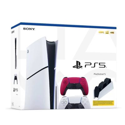 Игровая консоль Sony PlayStation 5 Slim 1Tb + DualSense (Cosmic Red) + Charging Station