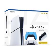 Игровая консоль Sony PlayStation 5 Slim 1Tb + DualSense (Ice Blue) + Charging Station