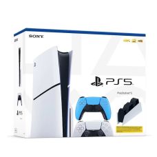 Ігрова консоль Sony PlayStation 5 Slim 1Tb + DualSense (Ice Blue) + Charging Station