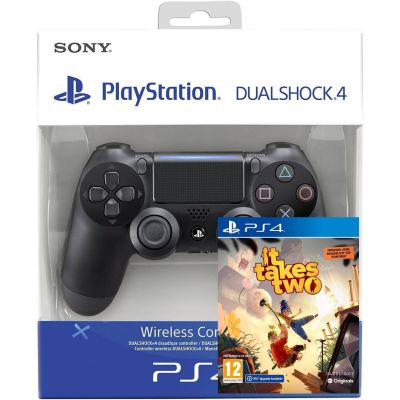 Игра It Takes Two (русские субтитры) (PS4) + Sony DualShock 4 Version 2 (black)