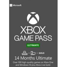 Xbox Game Pass Ultimate - 14 місяців (Xbox One, Series, Windows 10/11) підписка для всіх регіонів та країн (тільки для нових акаунтів)